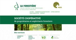 Desktop Screenshot of laforestiere.ch